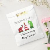 Sachets En Papier Noël de l'entreprise personnalisée (Scellé)