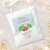 Sachets En Papier Noël du Camper Retro (Coupé)