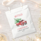 Sachets En Papier Noël Fêtes Matché Famille Réunion Personnalisée (Coupé)