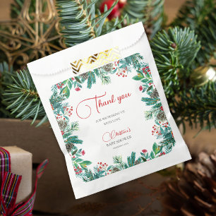 Sachets En Papier Noël Père Noël bébé Baby shower non sexiste