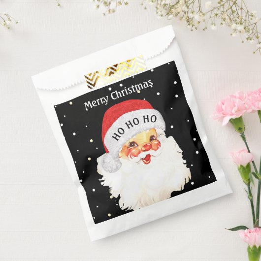 Sachets En Papier Noël Père Noël HO HO HO HO (Scellé)