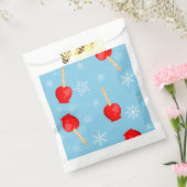 Sachets En Papier noël rouge bonbons pommes bleu (Scellé)