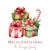 Sachets En Papier Noël Russe Russe Simple et Moderne