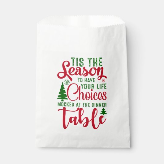 Sachets En Papier Noël saison de design de choix (Devant)