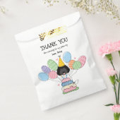 Sachets En Papier Noir Blanc Labradoodle Fête Anniversaire Favoriser (Scellé)