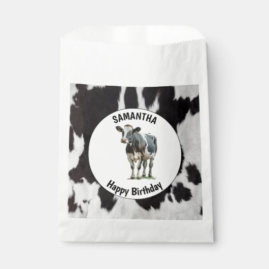 Sachets En Papier Noir et blanc (Devant)