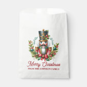 Sachets En Papier Noisette de Noël (Devant)
