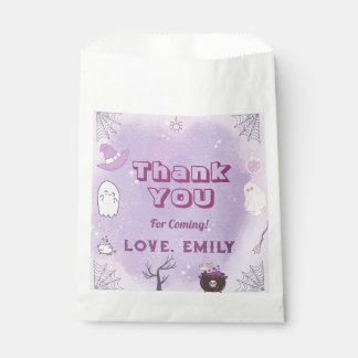 Sachets En Papier Notre Petit Boo Halloween 1er Anniversaire Favoris