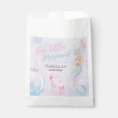 Sachets En Papier Notre Petite Sirène Anniversaire (Devant)