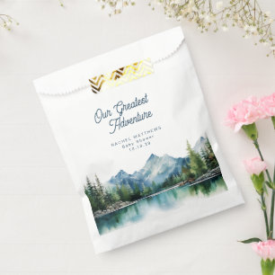 Sachets En Papier Notre plus grande aventure de forêt de montagne Ba