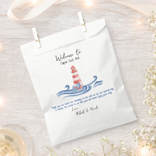 Sachets En Papier Notre Sac Mariage Blanc Faveur (Coupé)