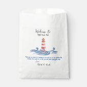Sachets En Papier Notre Sac Mariage Blanc Faveur (Devant)