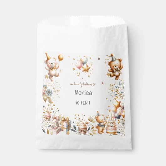 Sachets En Papier Nous croyons sincèrement, anniversaire de enfant d (Devant)