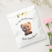 Sachets En Papier Nous pouvons Bearly Wait Baby shower ours en peluc (Scellé)