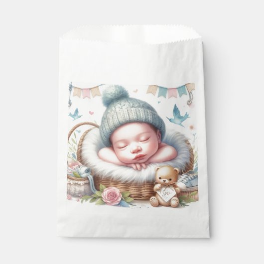 Sachets En Papier nouveau-né (Devant)