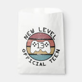 Sachets En Papier Nouveau niveau 13 Ado officiel - Geeky Birthday (Devant)