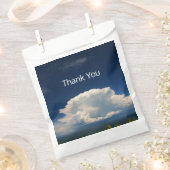 Sachets En Papier Nuage de Puffy blanc (Coupé)