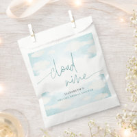 Nuage Neuf Fête des mariées bleue et blanche rêve