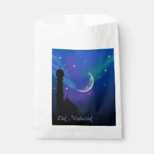 Sachets En Papier Nuit magique de l'Aïd - Sac de salutation islamiqu