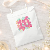 Sachets En Papier Numéro 10 Anniversaire du dixième anniversaire (Coupé)