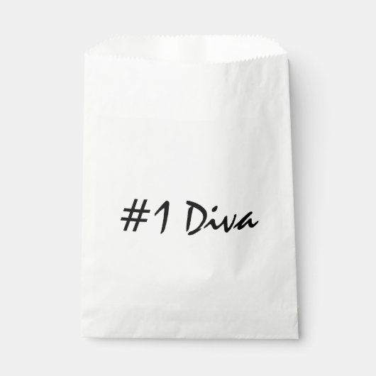 Sachets En Papier Numéro 1 Diva (Devant)
