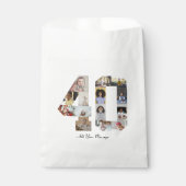 Sachets En Papier Numéro 40 - Collage photo (Devant)