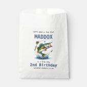 Sachets En Papier O-Fish-Ally Deux pêcheurs 2e anniversaire (Devant)