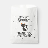 Sachets En Papier Obtenons Éffrayante Retro Chat de Typographie goth (Devant)