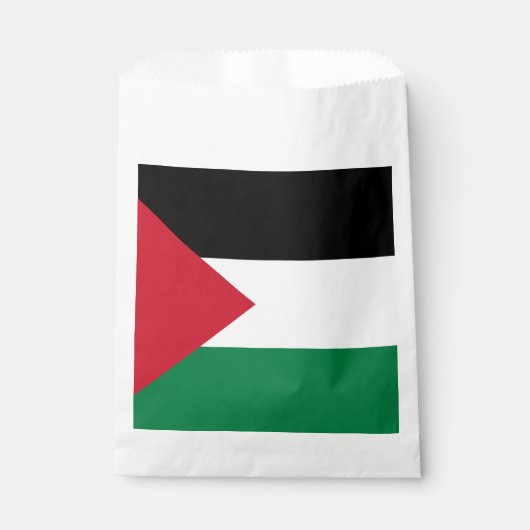 Sachets En Papier officiellement le drapeau de l'État de Palestine (Devant)