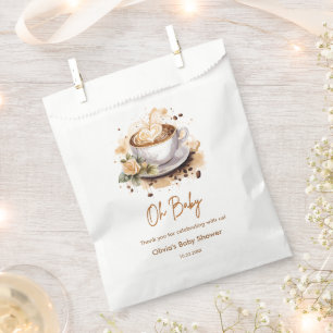 Sachets En Papier Oh Baby A Baby est en train de brasser Baby shower