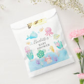 Sachets En Papier Oh Bébé Sous Le Baby shower De Mer (Scellé)