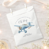 Sachets En Papier Oh Boy! Adventure Awaits Aviator Boy Baby Shower (Coupé)