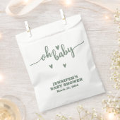 Sachets En Papier Oh mon bébé (Coupé)