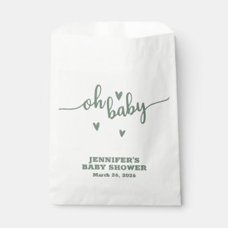 Sachets En Papier Oh mon bébé