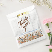 Sachets En Papier Oiseau d'automne et Mariage Fleur sauvage (Scellé)