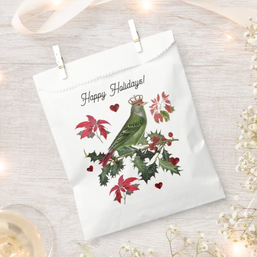 Sachets En Papier Oiseau Roi (Coupé)