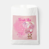 Sachets En Papier On Peut Attendre Des Hydrangées Roses Et Des Ballo (Devant)