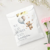 Sachets En Papier On Peut Attendre Le Baby shower Garçon (Scellé)