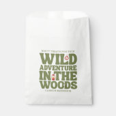 Sachets En Papier One Happy Camper Boys Birthday  (Devant)