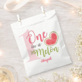 Sachets En Papier One In A Melon 1st Birthday Girl (Coupé)