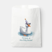 Sachets En Papier "One Silly Goose" Premier anniversaire (Devant)