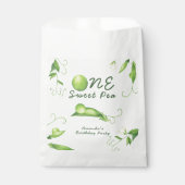 Sachets En Papier One Sweet Pea First Birthday (Devant)