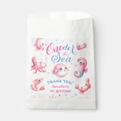 Sachets En Papier ONEder La Mer 1er Anniversaire Filles rose mignonn (Devant)