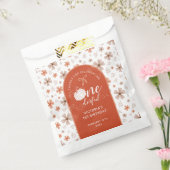 SACHETS EN PAPIER ORANGE BOW & ARCH FALL PUMPKIN FLOWERS BIRTHDAY (Scellé)