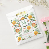 Sachets En Papier Oranges & Cannelle Joyeux Noël Monogramme (Scellé)