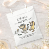 Sachets En Papier Où les choses sauvages sont premier anniversaire (Coupé)