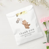 Sachets En Papier Ours avec 3 ballons Brown (Scellé)