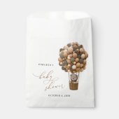 Sachets En Papier Ours, Ballons Brown, Ballons à air chaud, Baby sho (Devant)