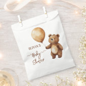 Sachets En Papier Ours Ballons Nuages Attendre Baby shower Bearly (Coupé)