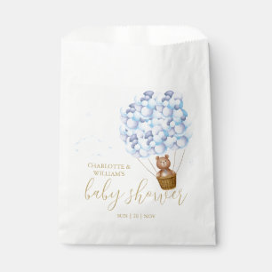 Sachets En Papier Ours en peluche à peine attendre bébé garçon Baby